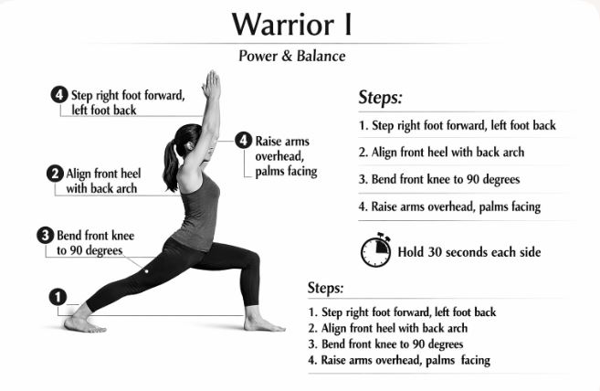 Warrior I Pose